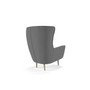 Kreslo FLORENCIA Sivá - galéria #1