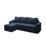 Rozkladacia rohová sedacia súprava ENZO Ľavá Modrá