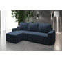 Rozkladacia rohová sedacia súprava ENZO Ľavá Modrá - galéria #1