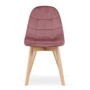 Jedálenská stolička BORA - ružová - galéria #1