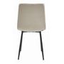 Jedálenská stolička LAVA - béžová/čierne nohy - galéria #3