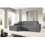 Rozkladacia rohová sedacia súprava ARTUR Ľavá Sivá I - galéria #1