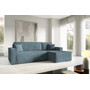 Rozkladacia rohová sedacia súprava ARTUR Pravá Modrá - galéria #1
