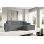 Rozkladacia rohová sedacia súprava ARTUR Pravá Sivá I - galéria #1
