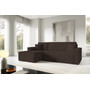 Rozkladacia rohová sedacia súprava ARTUR Ľavá Hnedá - galéria #1