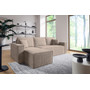 Rozkladacia rohová sedacia súprava BASIC Ľavá Béžová - galéria #1