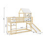 Detská poschodová posteľ ANTRESOLA so šmykľavkou 90x200 cm - galéria #3