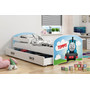 Detská posteľ LUKI 1 160x80 cm Biela Tommy - galéria #1