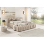 Čalúnená posteľ GINO 160x200 cm s nízkym čelom - galéria #1