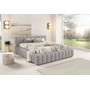 Čalúnená posteľ GINO 160x200 cm s nízkym čelom - galéria #1