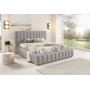 Čalúnená posteľ GINO 140x200 cm s vysokým čelom - galéria #1