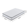 Taštičkový matrac H24 120x200 cm + chránič matraca - galéria #3