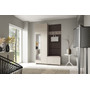 Predsieňová stena BIANCO IV So zrkadlom Hnedá IV - galéria #6
