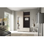 Predsieňová stena BIANCO IV So zrkadlom Sivá - galéria #6