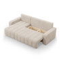 Rohová rozkladacia sedacia súprava Modena I Béžová - galéria #3