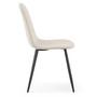Set 2 ks čalúnených stoličiek LUMO - béžová - galéria #1