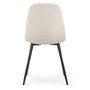 Set 2 ks čalúnených stoličiek LUMO - béžová - galéria #2