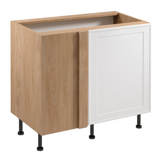 Kuchynská skrinka SORENTO D100N - P/L - Puccini/biely rám