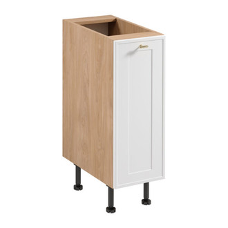 Kuchynská skrinka SORENTO D30 - P/L - Puccini/ biely rám