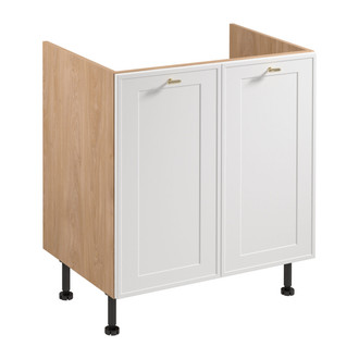 Kuchynská skrinka SORENTO D80Z - Puccini / biely rám