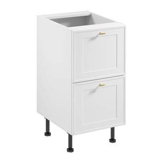 Kuchynská skrinka SORENTO D45S2 AX - biely rám