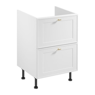 Kuchynská skrinka SORENTO D60IN AX - biely rám