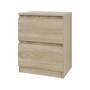 Nočný stolík 40/39/53 - dub sonoma - galéria #1
