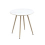 Záhradný stôl MELODY 70 cm - biela