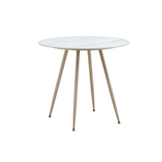 Záhradný stôl MELODY 80 cm - biela