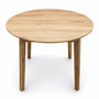 Jedálenský rozkladací stôl ST-90 - dub olejovaný - 110 cm. - galéria #1
