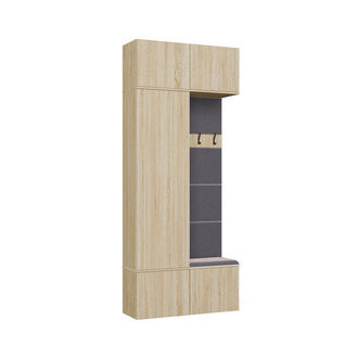 Šatníková skriňa HAGA II 1Sz1W - dub sonoma